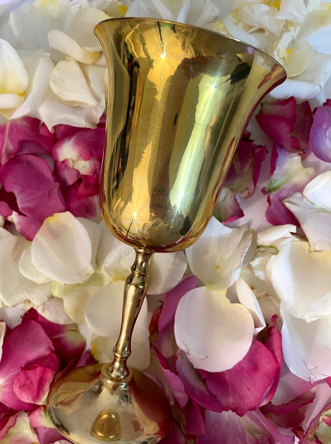 Brass Long Goblet Church Supplies