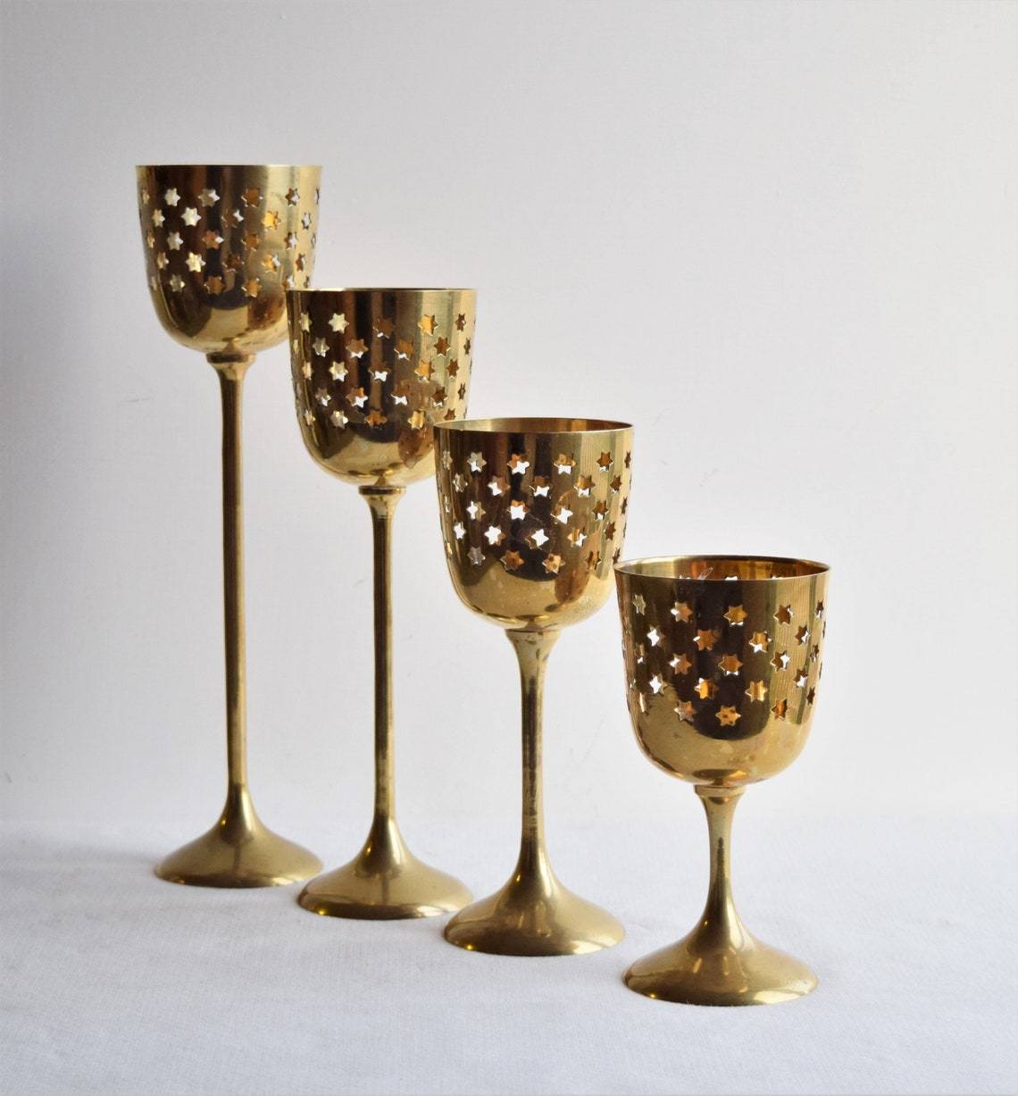 Brass Black Golden Engraved Chalice Church Supplies