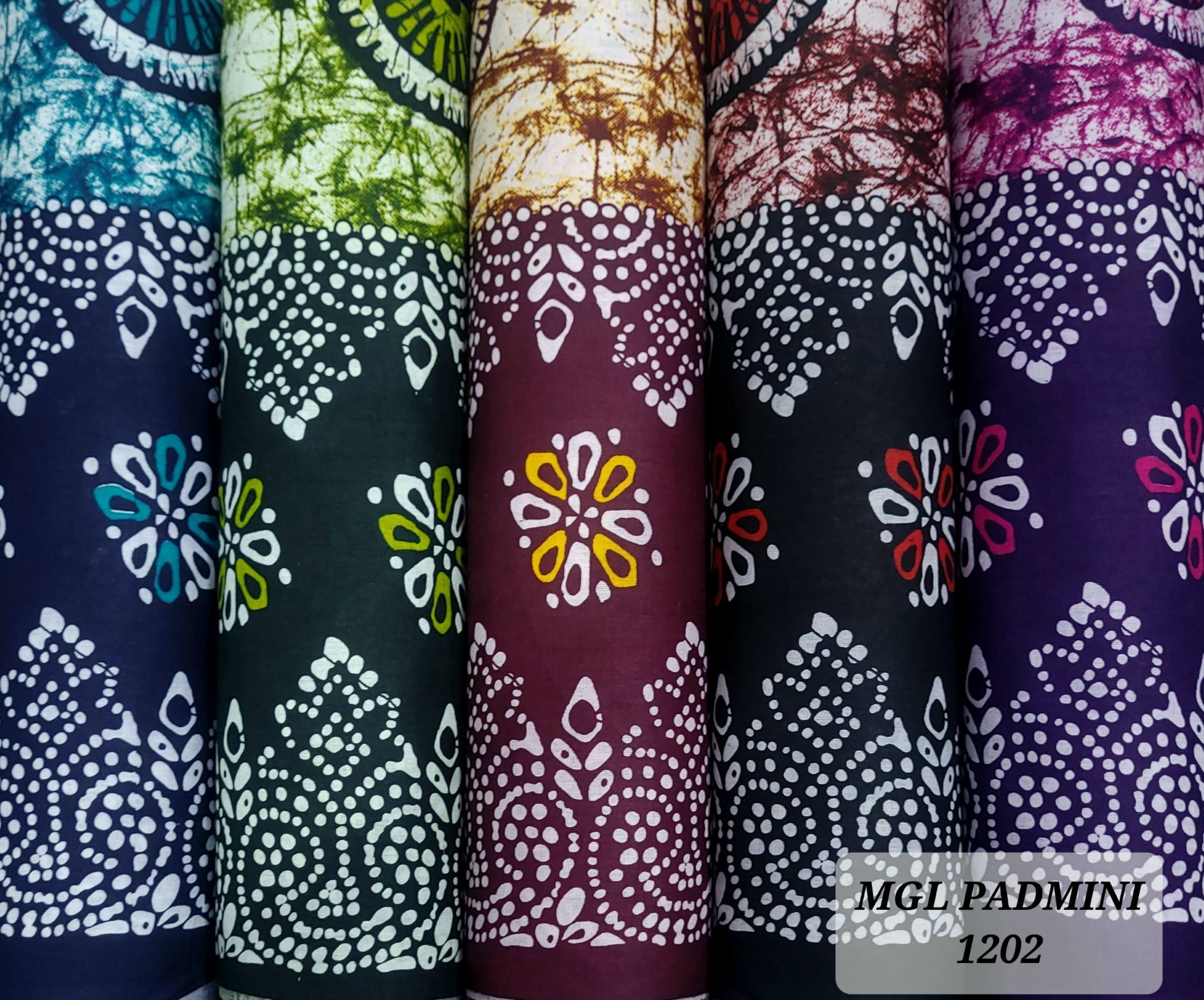Nighty Fabric - Printed Cotton Nighty | Multicolor Design Luxurious Comfort Perfect For Relaxation