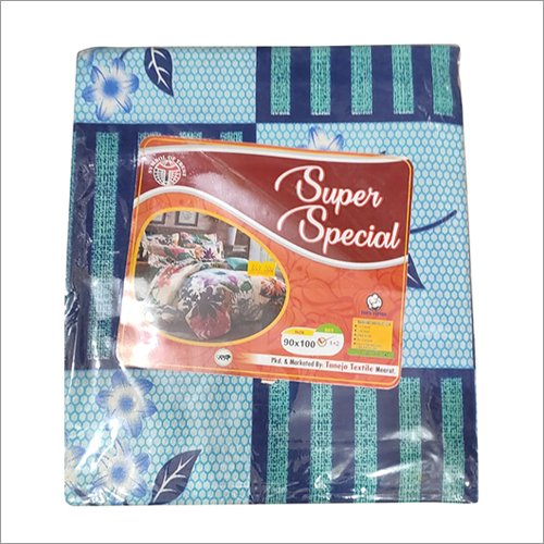 Double Bed Sheet - 100% Cotton, Full Size | Multicolor, Washable For Home And Hotel Use