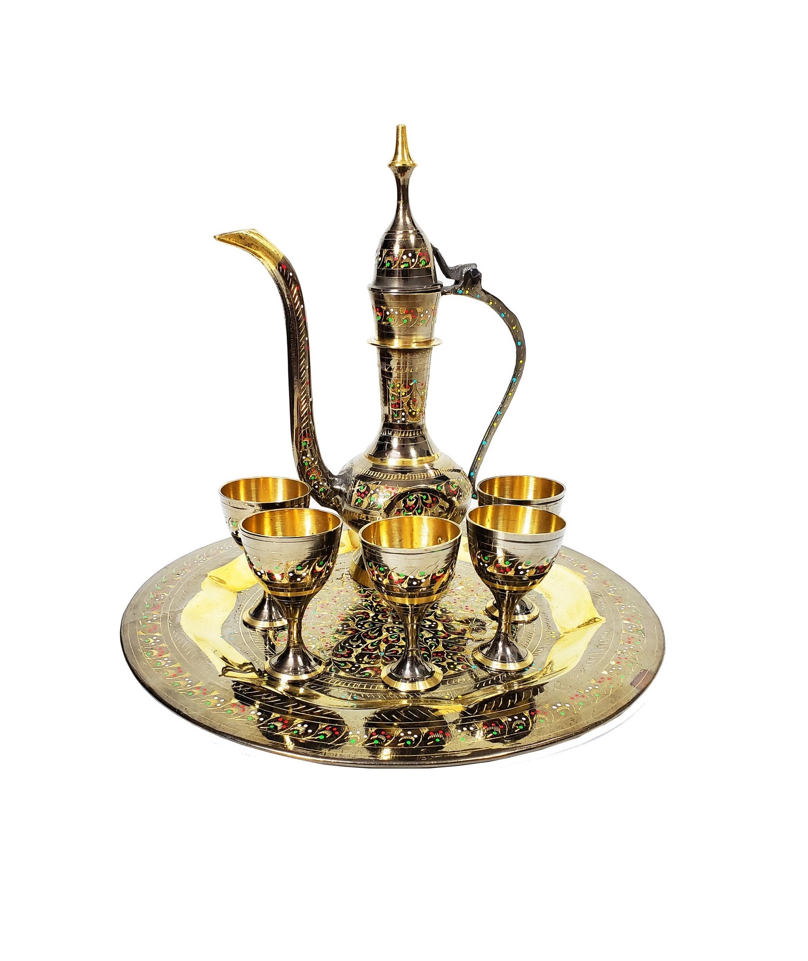 Antique Brass Black Chalice Church Supplies