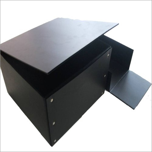 ESD Storage Bin - PP, 20 x 25 Inch, Black | Durable, Low Carbon Content, Protects Sensitive Electronics, 30 Kg Capacity