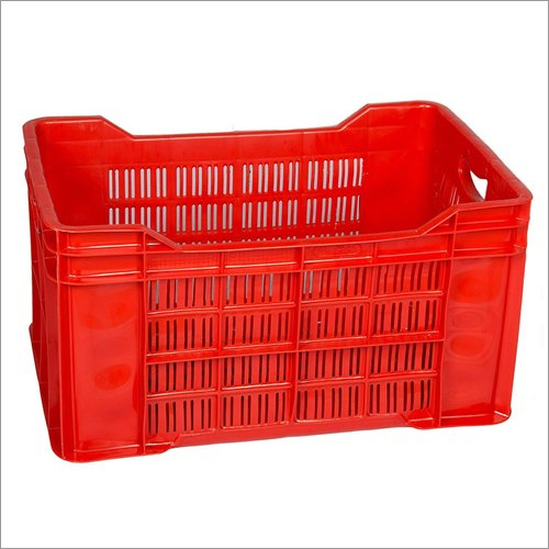Polypropylene Polypropylene Storage Crate - Color: Blue