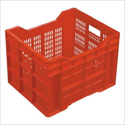 Polypropylene Polypropylene Storage Crate - Color: Blue