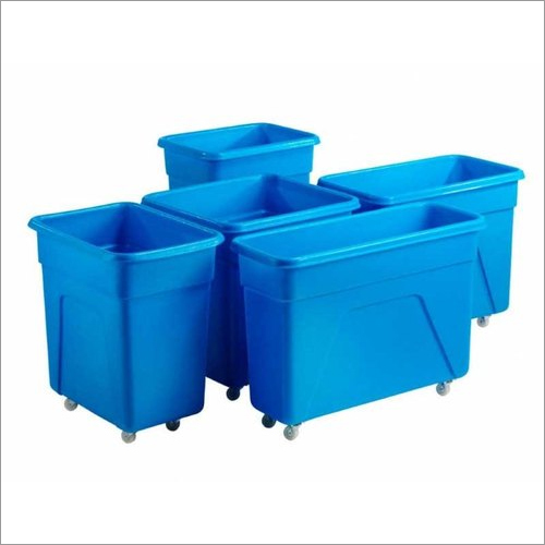 Blue Polypropylene Storage Bin