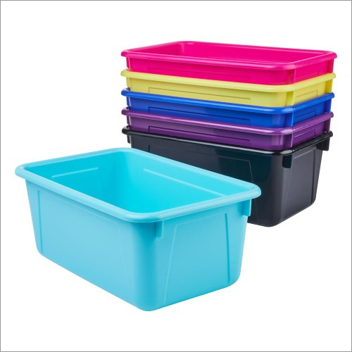 Blue Polypropylene Storage Bin