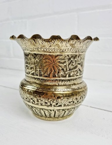 BRASS HOME PLANTER