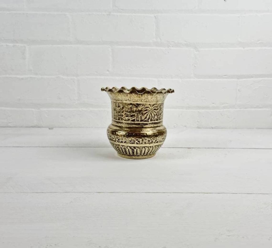 Brass Home Planter