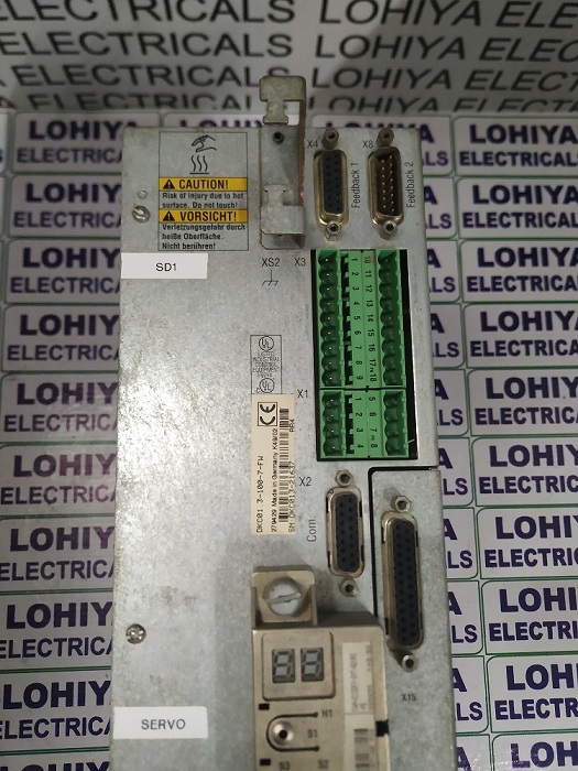 Rexroth Dkc01.3-100-7-fw Servo Drive