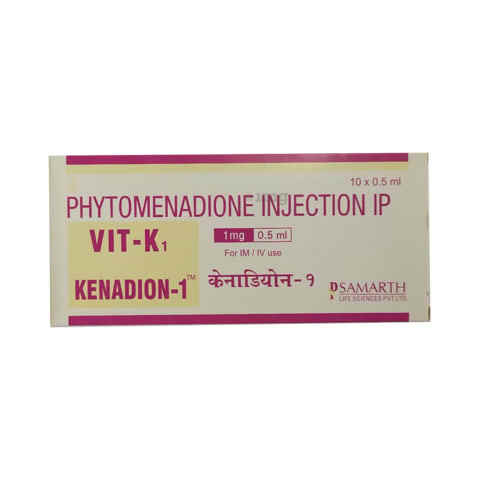 Phytomenadione Injection I.P. 1 Mg General Medicines