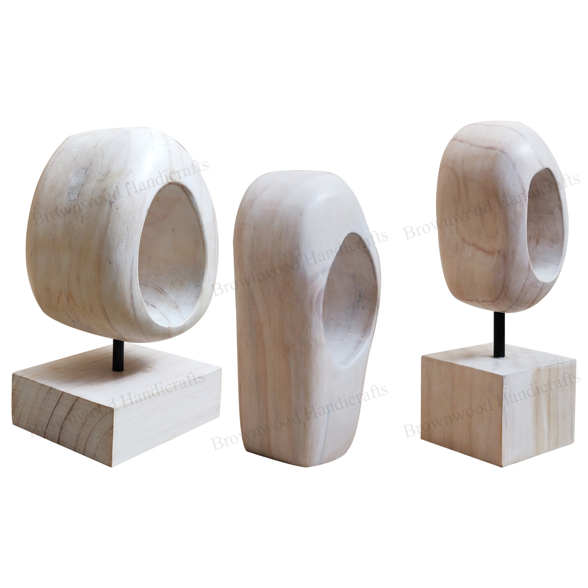 Pine Wood Wooden Decor Stand