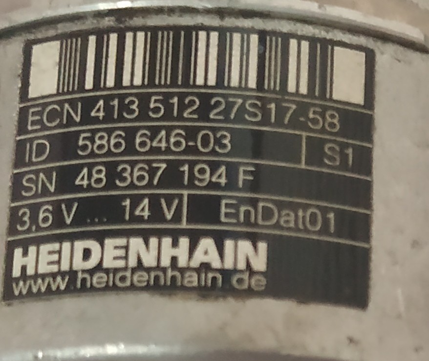 Siemens Encoder Ecn 413 512 27s17-58