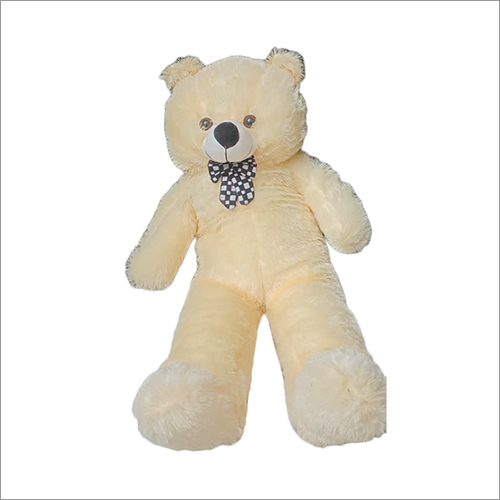 Giant Soft White Teddy Bear - Fiber Stuffed, 2.5 Feet Tall | Plush, Cuddly Design, Perfect For Hugs And Gifts