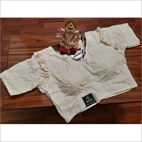 Any Color Ladies Pure Cotton Padded Blouse