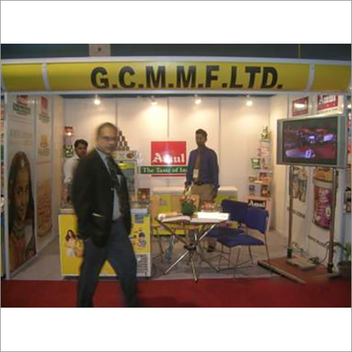 Exhibition Stalls - Aluminum & Fabric, 10x10ft | Modular Assembly, Attractive Design, Easy Setup, Customizable, Led Lighting, Hardcase Packaging