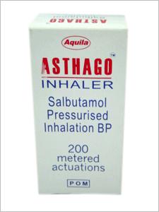 अस्थगो इनहेलर