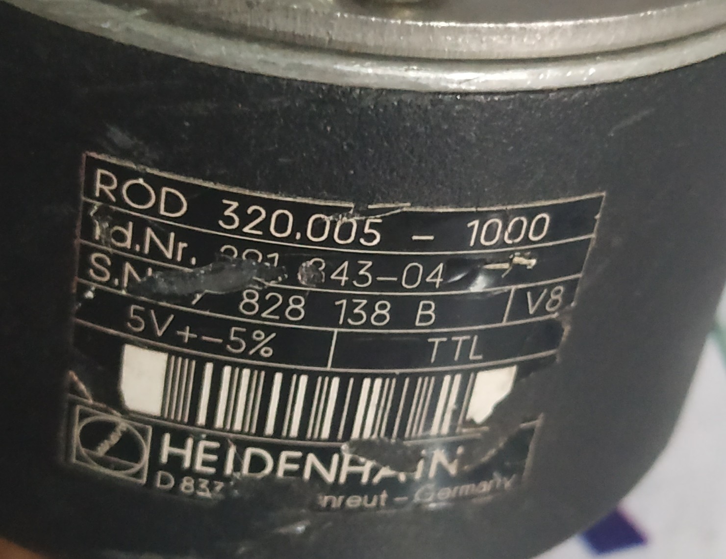 Siemens Encoder Rod 320.005-1000