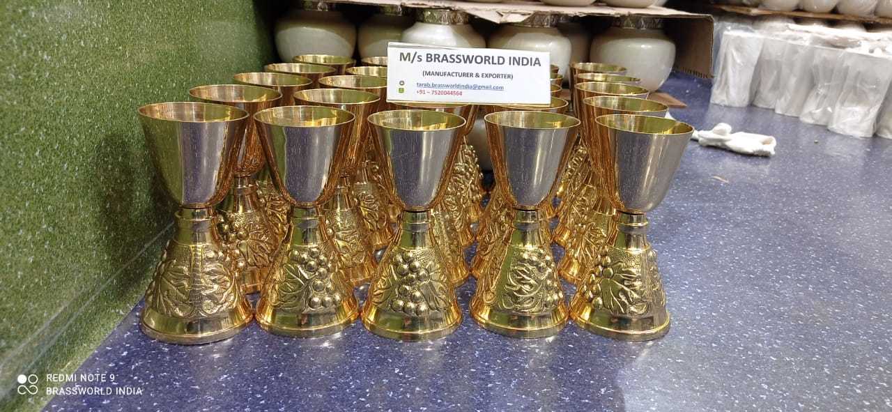Brass Chalice By Brassworld India