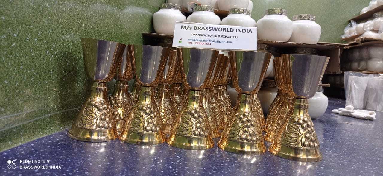 Brass Chalice By Brassworld India