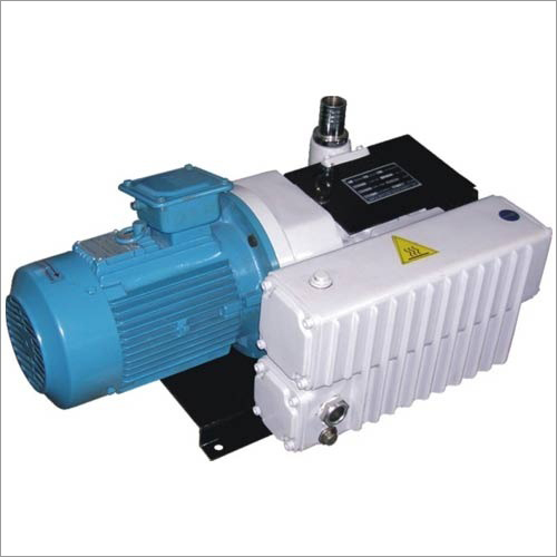 Oil Lubricated Vacuum Pump - Single Stage, Cast Iron, Pressure 105 Kg/Cm2, Voltage 220/440 V, For Printing, Food Processing, Healthcare, Motor Power 1-5 hp