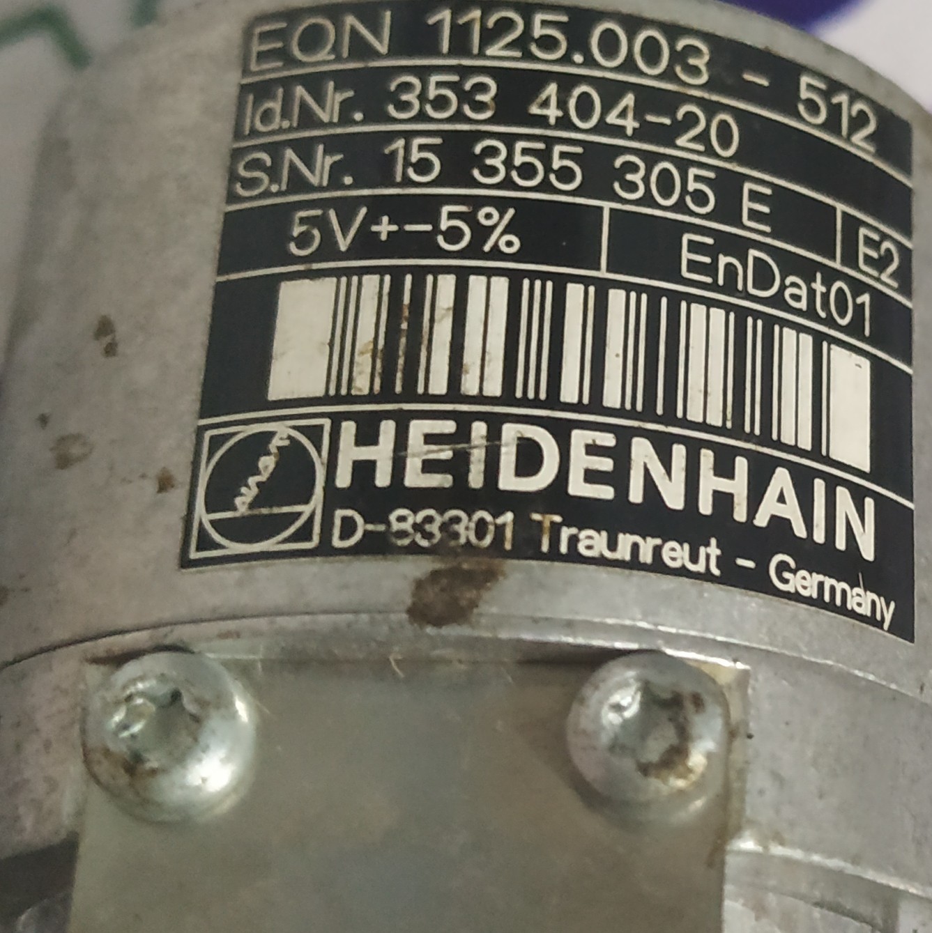 Siemens Encoder Eqn 1125.003-512