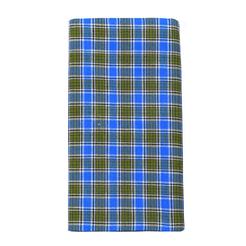 Deluxe Ajanta Mini Checked Lungi - Cotton Material, Male Fit | Checked Pattern Design For Ultimate Comfort And Style