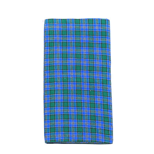 Deluxe Ajanta Mini Checked Lungi - Cotton Material, Male Fit | Checked Pattern Design For Ultimate Comfort And Style