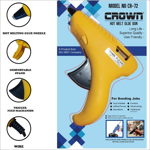 Cr-72 Crown Hot Melt Glue Gun Application: Wood