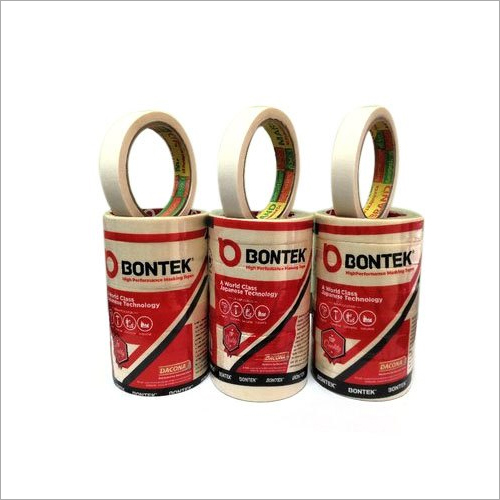 White Bontek Adhesive Masking Tape