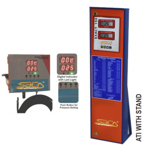 Automatic Tyre Inflator Wall Mount/with Stand Warranty: 1