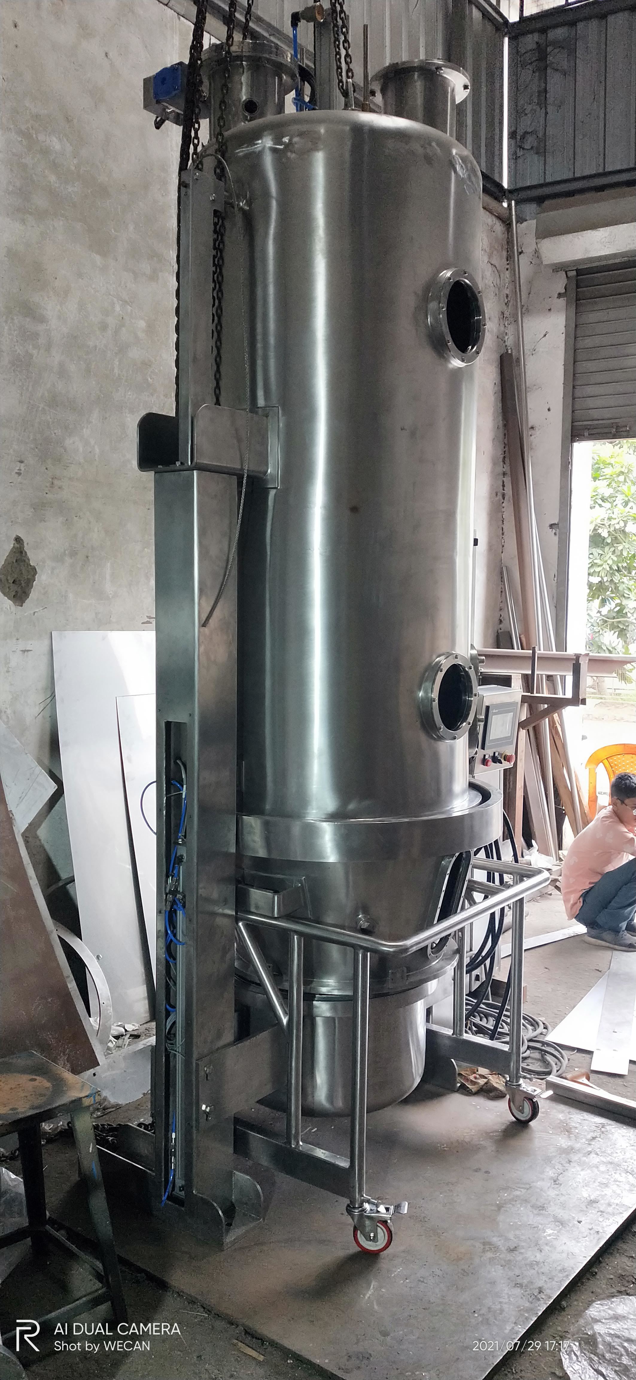 Fluid Bed Dryer - Capacity: 60 Kg/hr