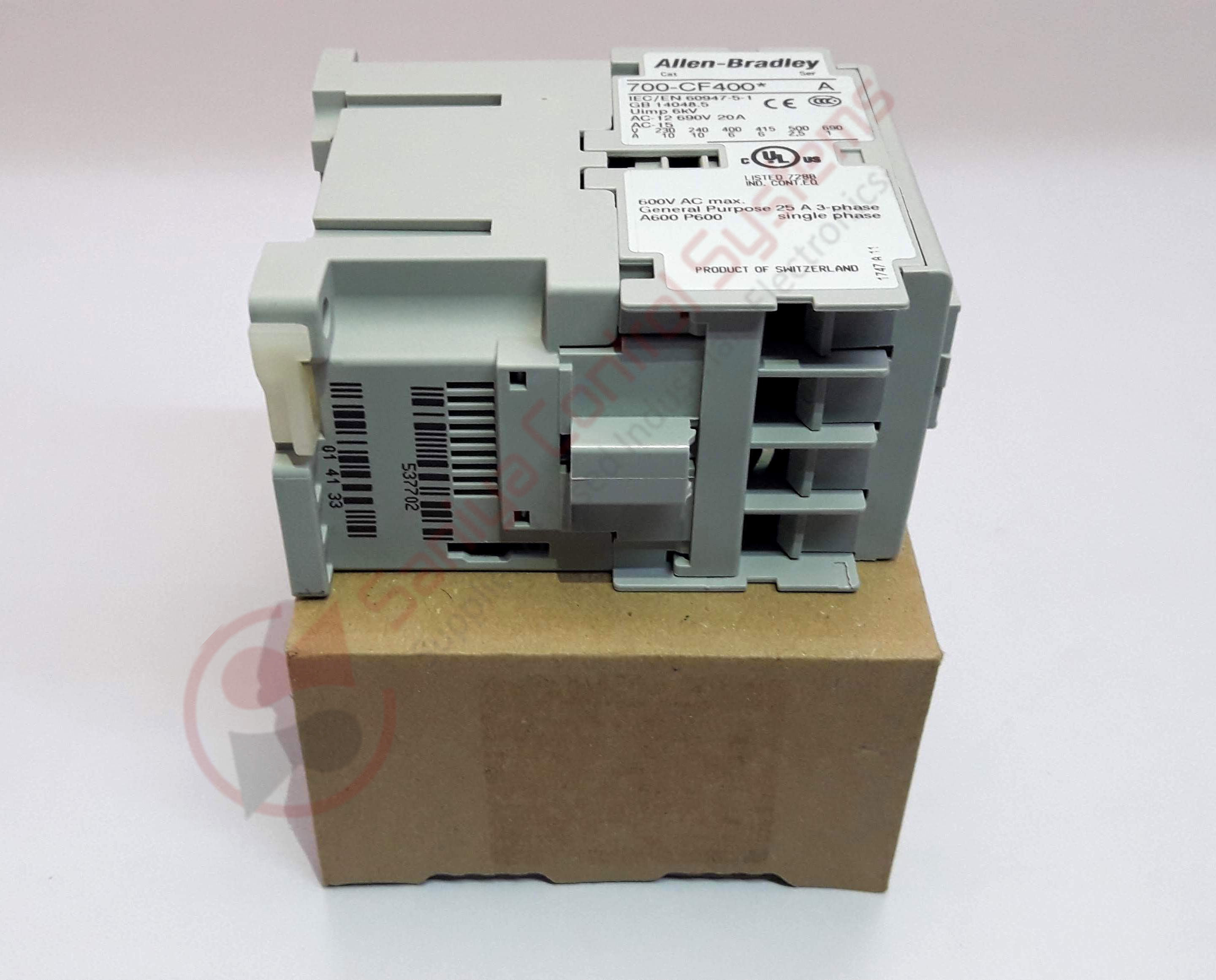 Allen Bradley 700-cf400d Relay Contactor - Product Type: New