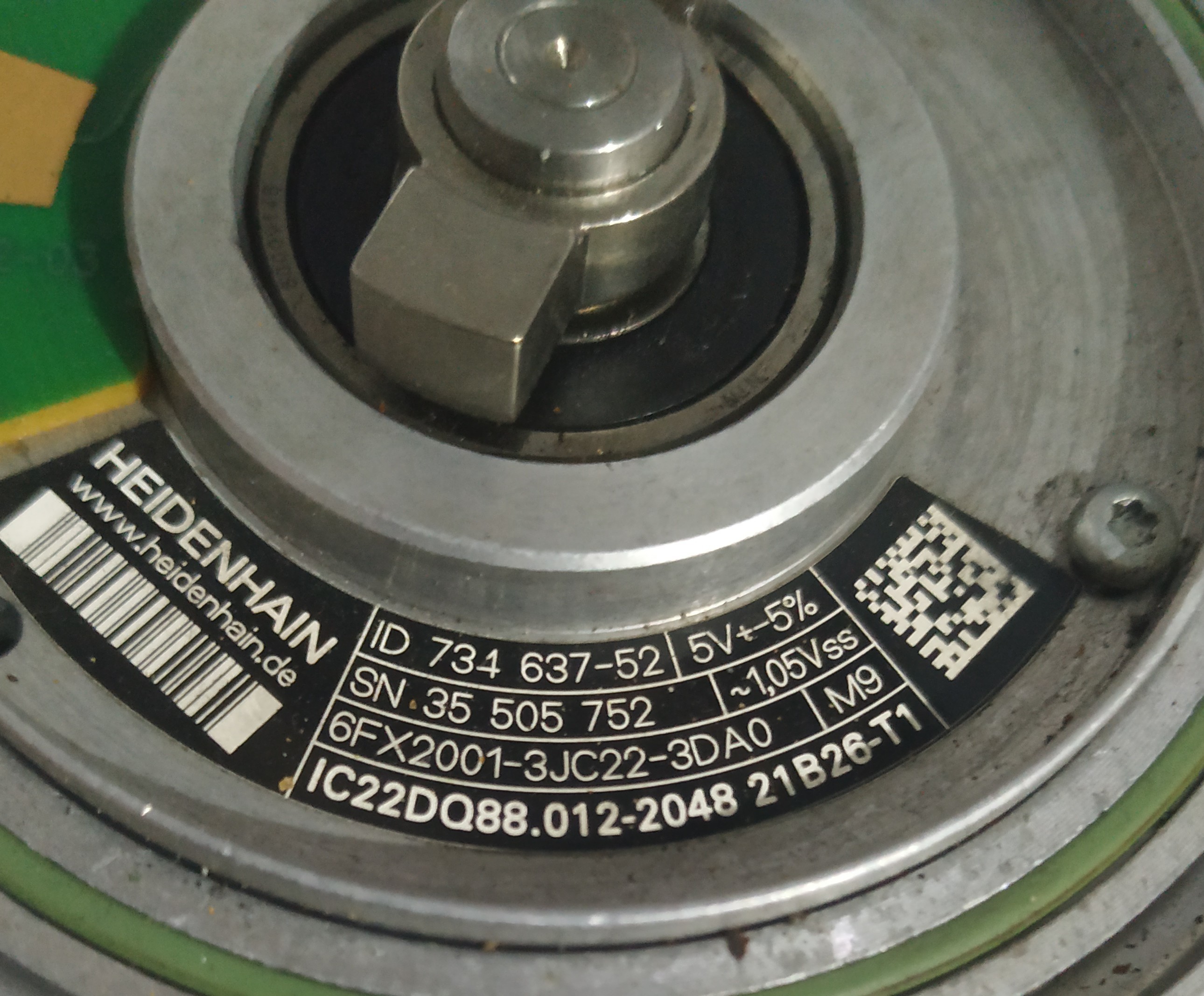 Siemens Encoder 6fx2001-3jc22-3dao