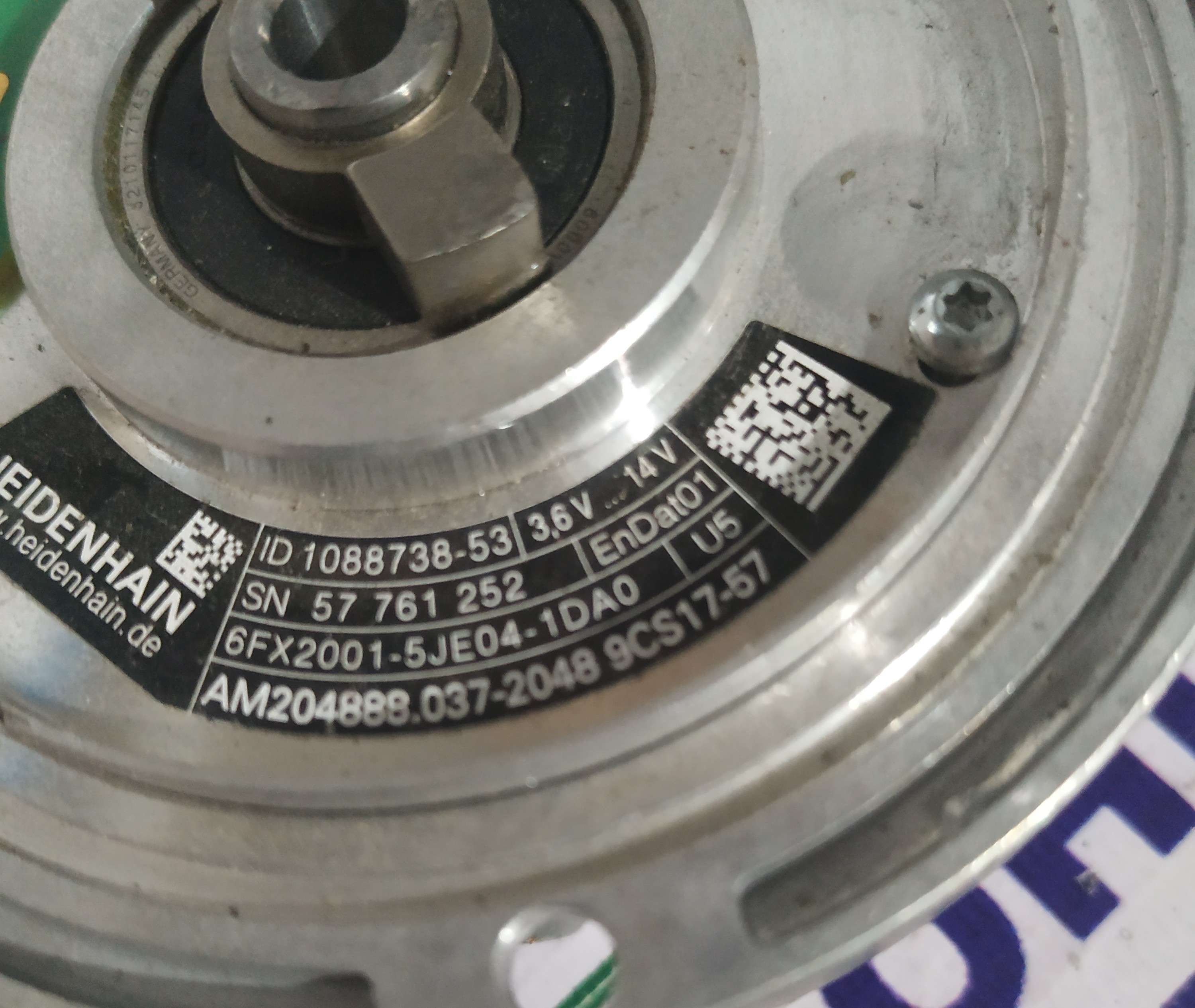 Siemens Encoder 6fx2001-5je04-1dao