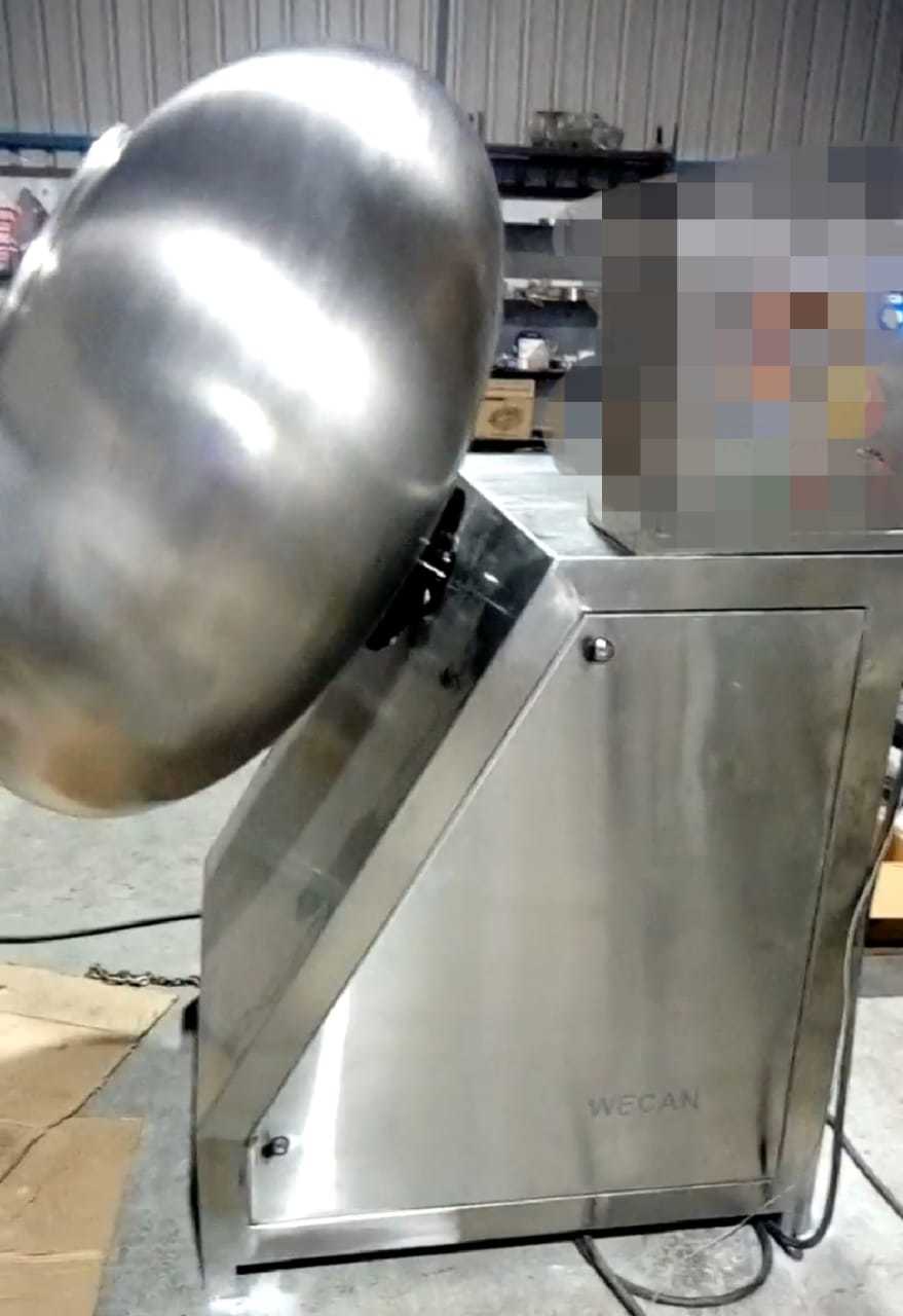 Chocolate Coating Machine - Capacity: 100 Kg/day