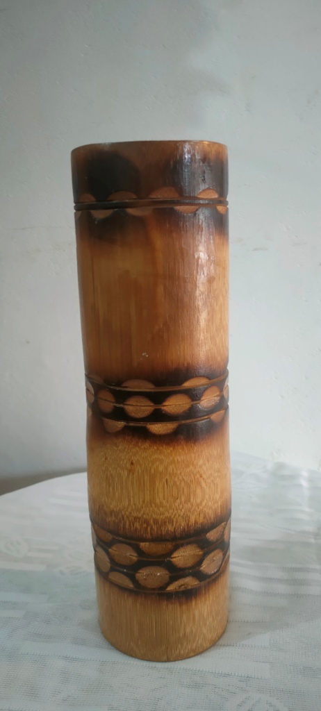 Bamboo 4" Flower Vase