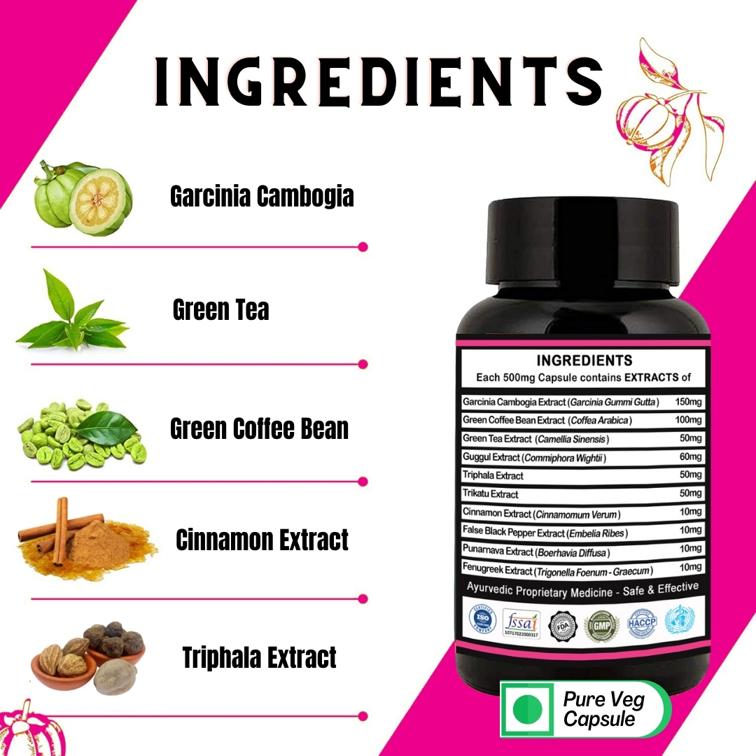 Super Slim Capsule - 60 Veg Capsule Ingredients: Garcinia Combogia