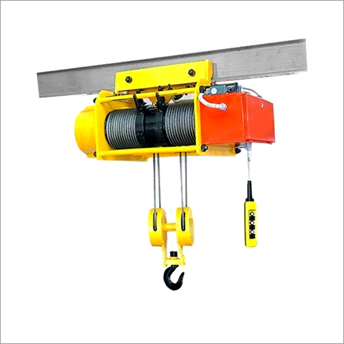 Wire Rope Hoist - Electric Power Source, Available in Various Sizes | New Condition for Industrial Usage