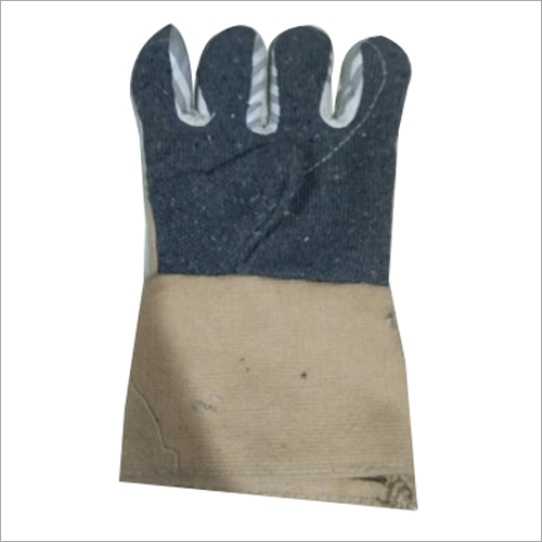 Blue Colour Khaddi Hand Gloves