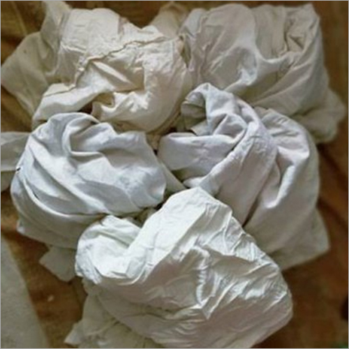 Pure White  Cotton Waste