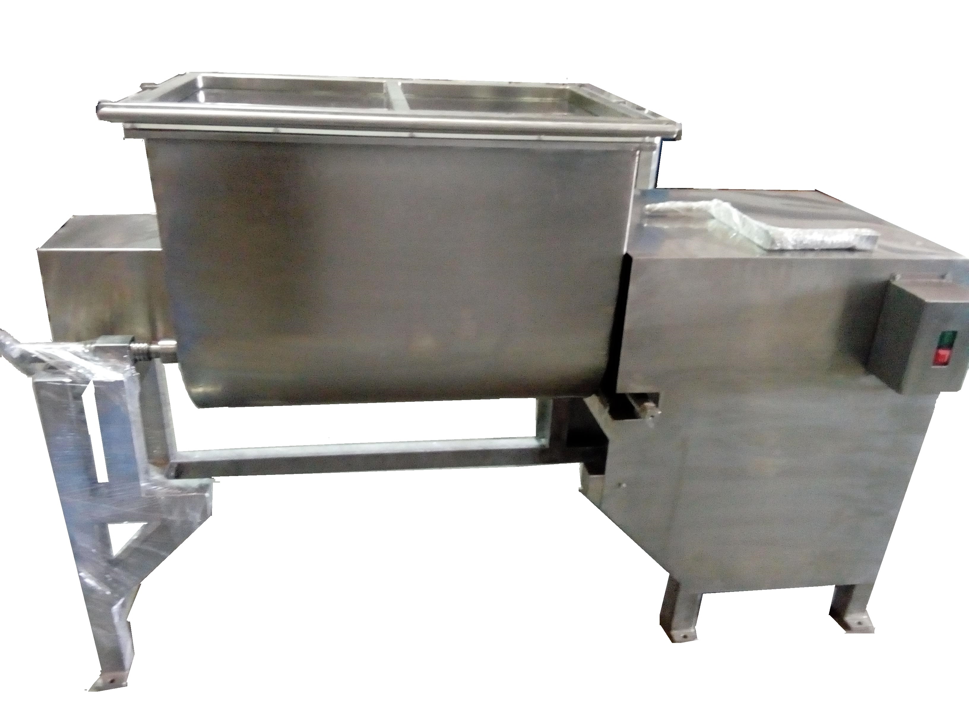Automatic Mass Mixture - Stainless Steel, 100 Kg/hr Capacity | 2hp Motor, 230v Voltage, Low Maintenance, High Efficiency