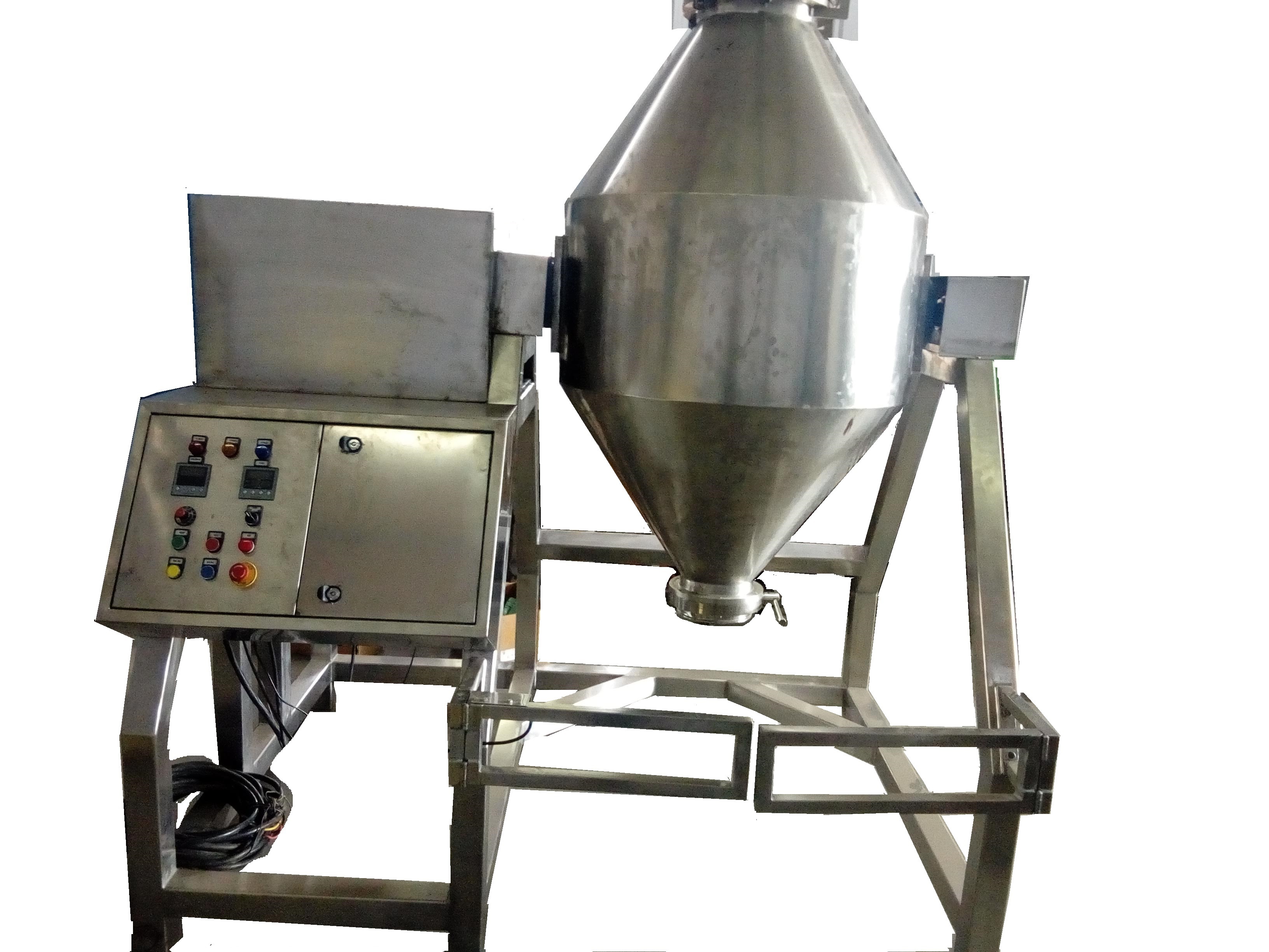 Lab Double Cone Blender - Automatic Grade: Manual