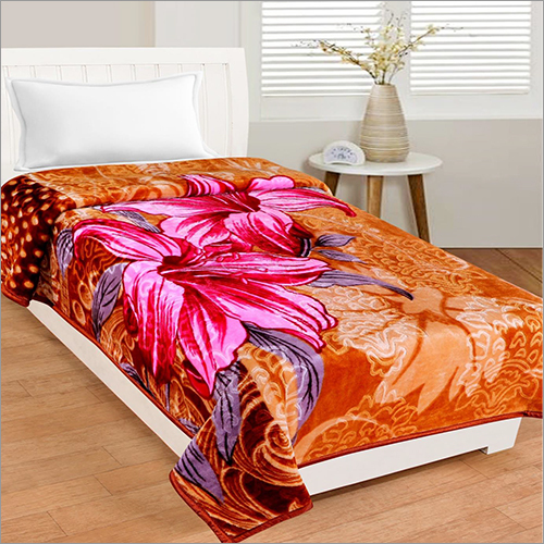 1600 Gm Jarvis Print Mink Blankets - Color: Multicolor
