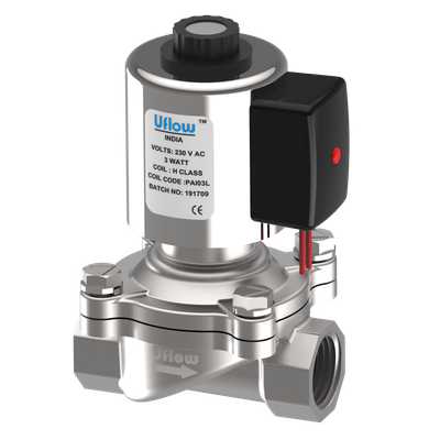 Silver Stop Solenoid Valve