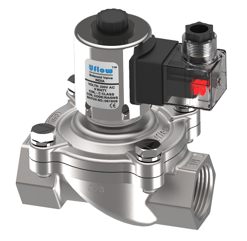 Silver Stop Solenoid Valve