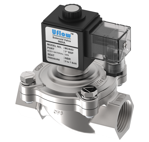 Silver Stop Solenoid Valve