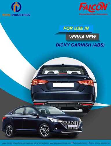 वर्ना क्रोम डिकी गार्निश