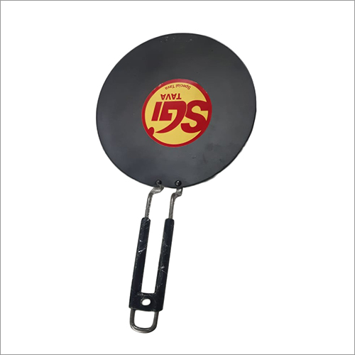 Ceramic Deep Concave Tawa With Ss Wire Handle