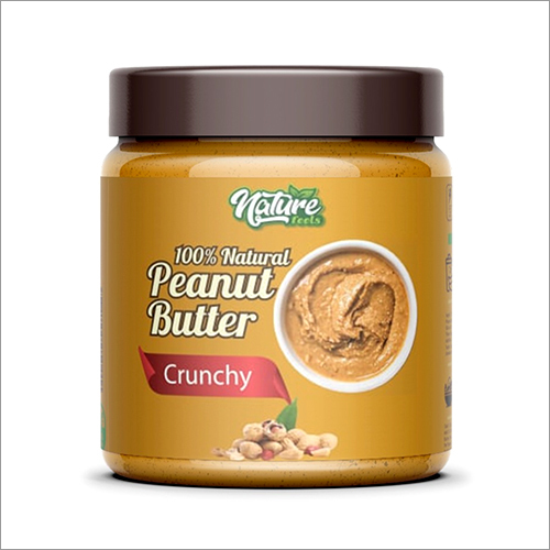 100 % Crunchy Peanut Butter - 100% Natural Ingredients, Rich Source Of Protein For Lean Muscle Growth, Ideal Snack For All Age Groups