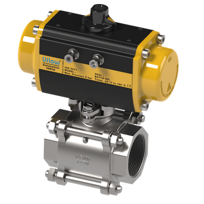 Pneumatic Valve Actuator - Air Consumption: As Per Application